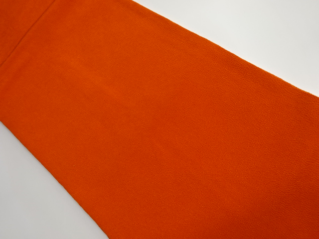 リサイクル　縮緬地無地名古屋帯